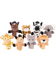 Marionnettes à doigt Animaux - GOKI 1+