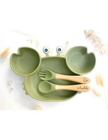 Gab l’assiette Crabe et ses couverts - LES...