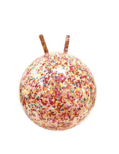 Ballon sauteur recyclé - Confetti - RATATAM - 2+
