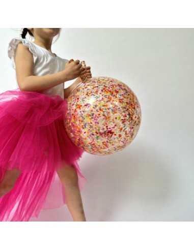 Ballon sauteur recyclé - Confetti - RATATAM - 2+