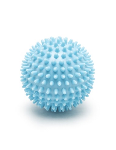 Set 3 balles hérisson blanc, bleu & jaune -...