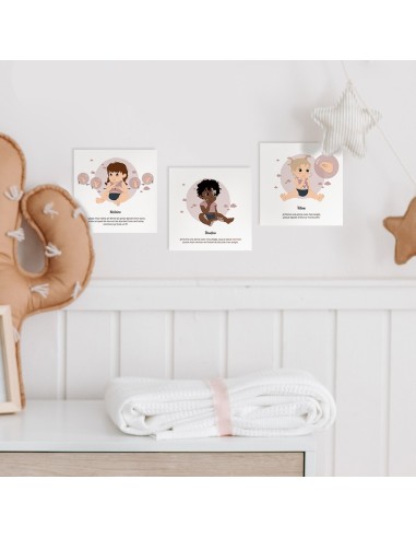 Cartes bébé signe - Ma famille - L'ATELIER...