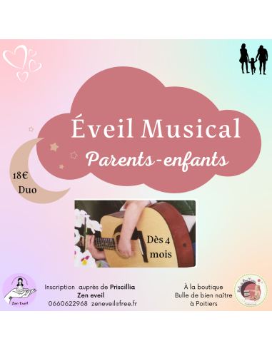 Atelier Eveil Musical - Duo - Zen Eveil