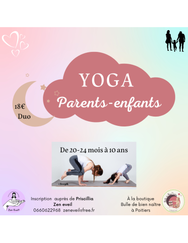 Atelier Yoga parents-enfants - Zen Eveil