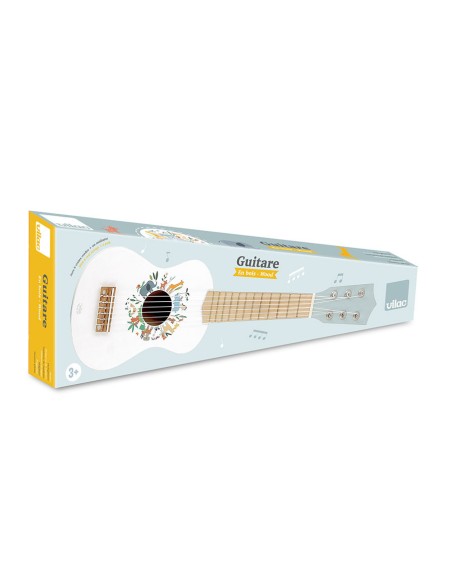 Guitare en bois, Les animaux du monde - Sarah Betz  - VILAC 3+