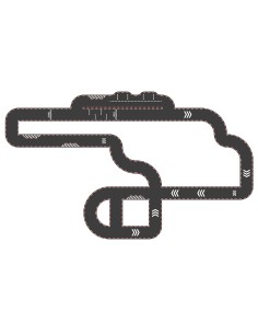 Circuit réversible en carton, Vilacity - VILAC 3+ 2