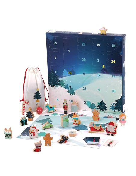 Calendrier de l’avent, Touche et trouve - VILAC 2+