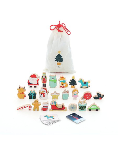 Calendrier de l’avent, Touche et trouve - VILAC 2+