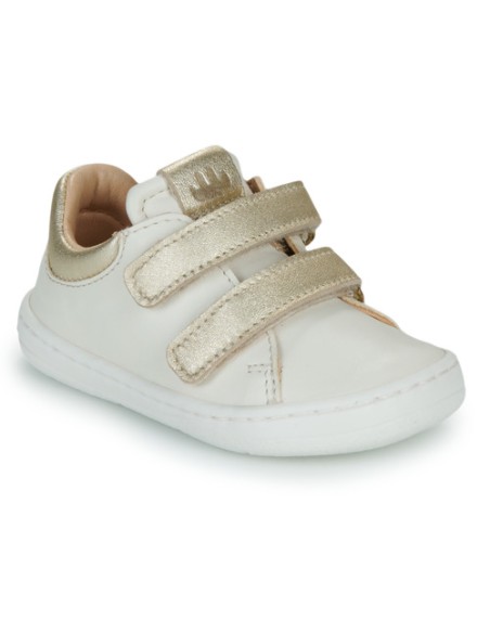 Chaussures enfant cuir My Duckies's velcro - EASY PEASY