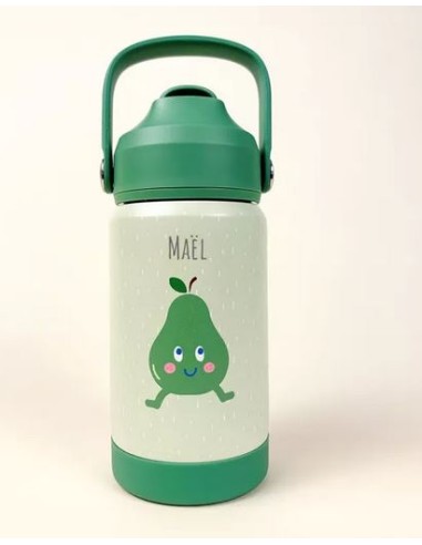 Gourde métal fruits 355 mL- Acier Inoxydable...