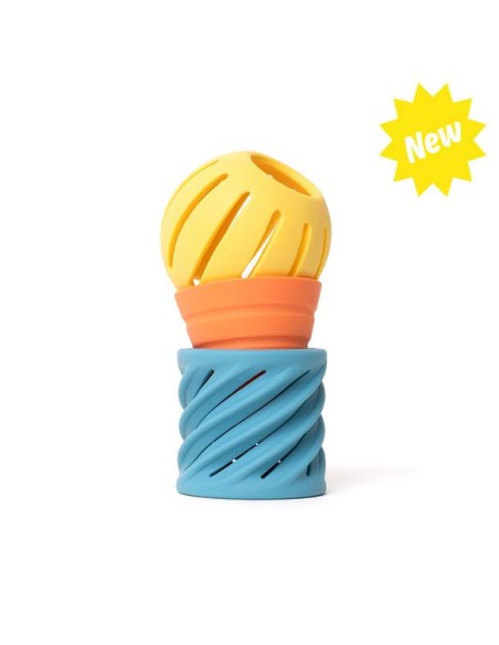 Flex 3 pcs - jouet à empiler en silicone - OPPI 0M+