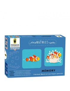 Mes mémos rigolos - Jeu de Mémory Animaux marins et...