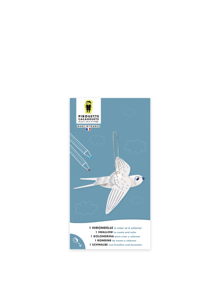 Kit créatif Mon Hirondelle - PIROUETTE CACAHOUETE 3+