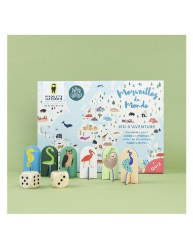 Jeu Merveilles du Monde - PIROUETTE CACAHOUETE 4+