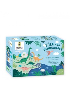 Jeu L'île aux dinosaures - PIROUETTE CACAHOUETE 4+