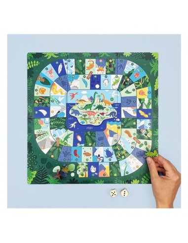 Jeu L'île aux dinosaures - PIROUETTE CACAHOUETE 4+