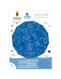 Kit créatif Globe céleste CNES - PIROUETTE CACAHOUETE 7+