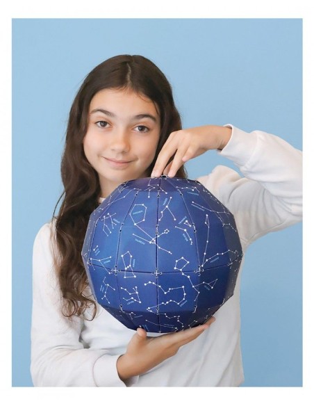 Kit créatif Globe céleste CNES - PIROUETTE CACAHOUETE 7+