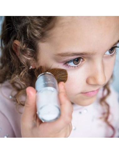 Poudre scintillante Argent et son pinceau...