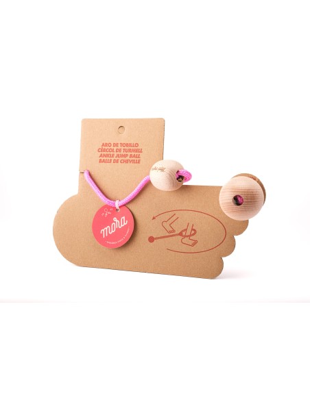 Cheville jump ball - Jouet en bois pour enfant - MORA PLAY 5+