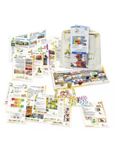 Voyageons en jouant ! - Italie- ENVOYAJEUX 6+ -...