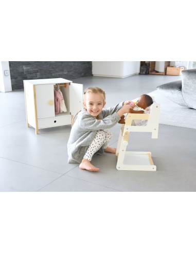 Chaise haute pour poupées "Little Button“ - 3+...