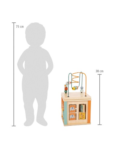 Cube de motricité  « Safari » - 12M+ SMALL FOOT