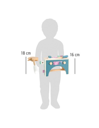 Caisse à outils / établi 2 en 1 "Nordic" - 3+ -...