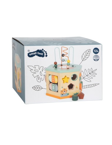 Cube de motricité 7 faces « Safari » - 12M+...