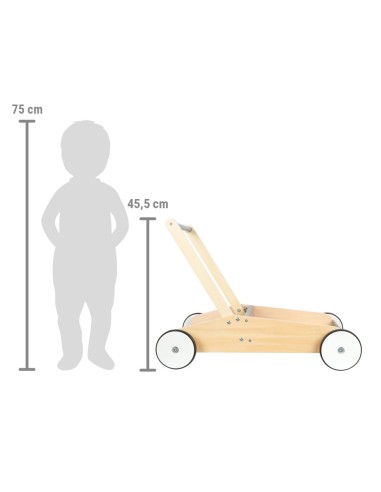 Chariot de marche Gris ardoise - Jouets de...