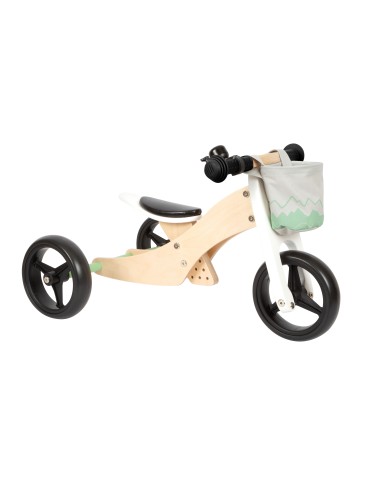 Draisienne et Tricycle Vert sauge - 12M+ SMALL...