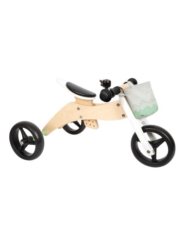 Draisienne et Tricycle Vert sauge - 12M+ SMALL...