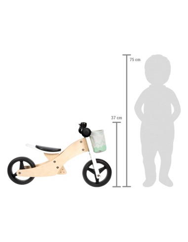 Draisienne et Tricycle Vert sauge - 12M+ SMALL...
