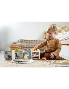 Banc à marteler avec xylophone « Safari » - 12M+ SMALL FOOT 2