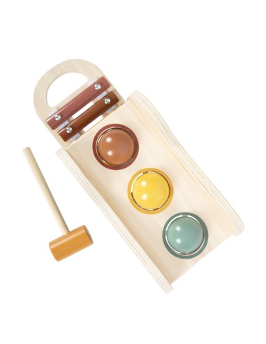 Banc à marteler avec xylophone « Safari » -...