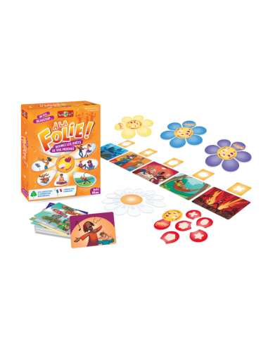 À la folie ! Jeu de société coopératif 8+ -...