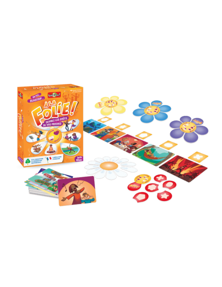 À la folie ! Jeu de société coopératif 8+ - BIOVIVA - Made in France