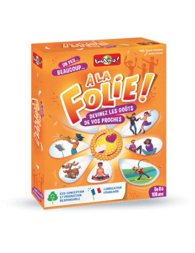 À la folie ! Jeu de société coopératif 8+ -...