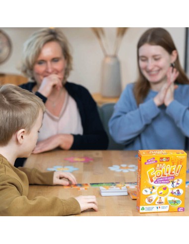 À la folie ! Jeu de société coopératif 8+ -...