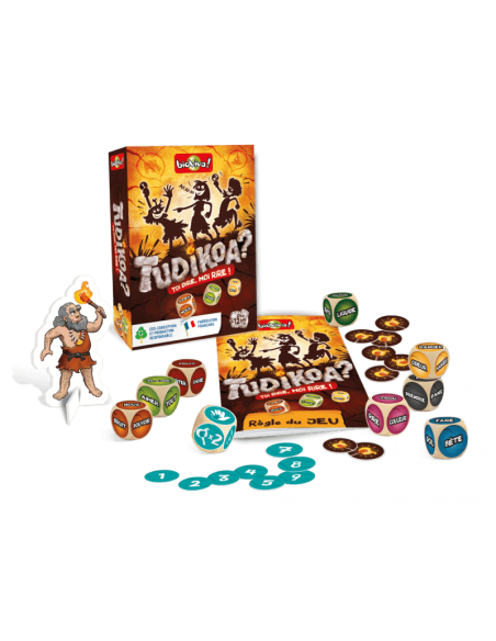 Tudikoa ? Jeu de société d'ambiance 12+ - BIOVIVA - Made in France