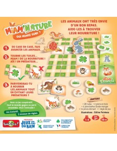 Miam’Nature, qui mange quoi ? - Jeu Coopératif 3+ -... 2