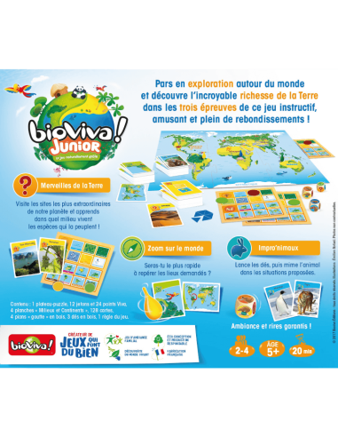 Bioviva Junior le jeu - 5+ - BIOVIVA - Made in...