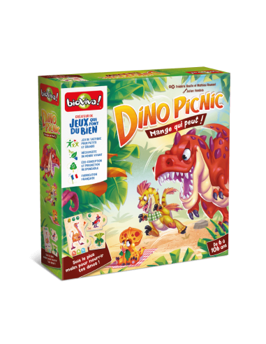 Dino Picnic - 6+ - BIOVIVA - Made in France
