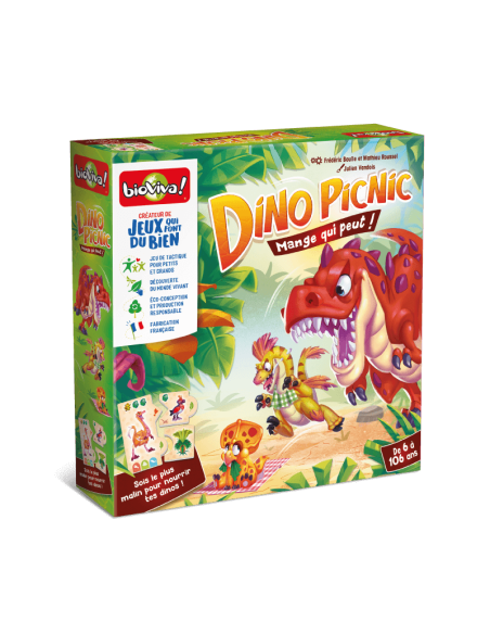 Dino Picnic - 6+ - BIOVIVA - Made in France
