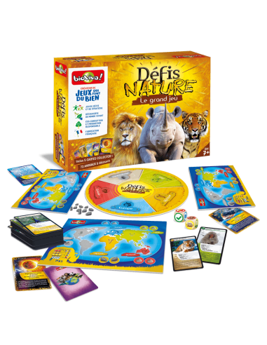Le Grand jeu Défis Nature - 7+ - BIOVIVA - Made...