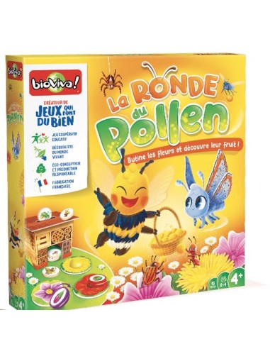 La ronde du pollen - 4+ - BIOVIVA - Made in France