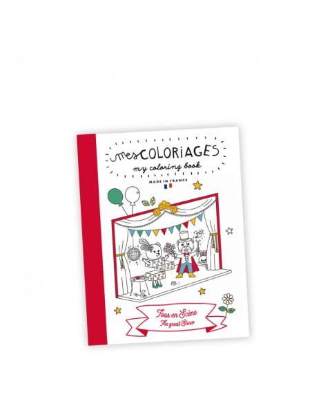 Carnets de coloriage -  Spectacle - PIROUETTE CACAHOUETE 4+