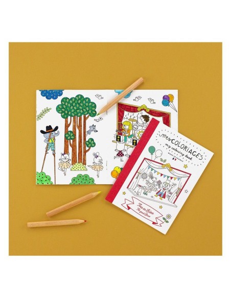 Carnets de coloriage -  Spectacle - PIROUETTE CACAHOUETE 4+