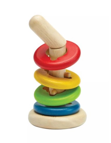 Anneaux picots & formes - PLAN TOYS