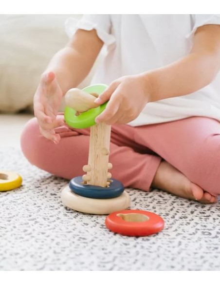 Anneaux picots & formes - PLAN TOYS